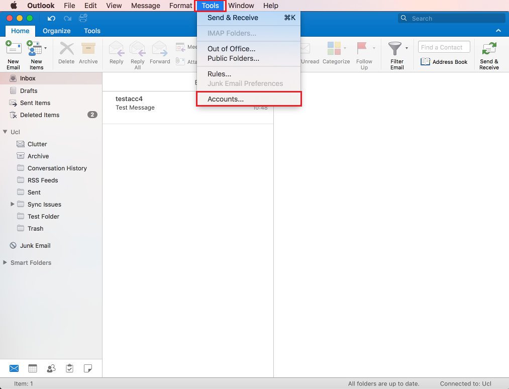 set outlook for mac email font